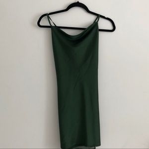 Emerald Green Slip Dress